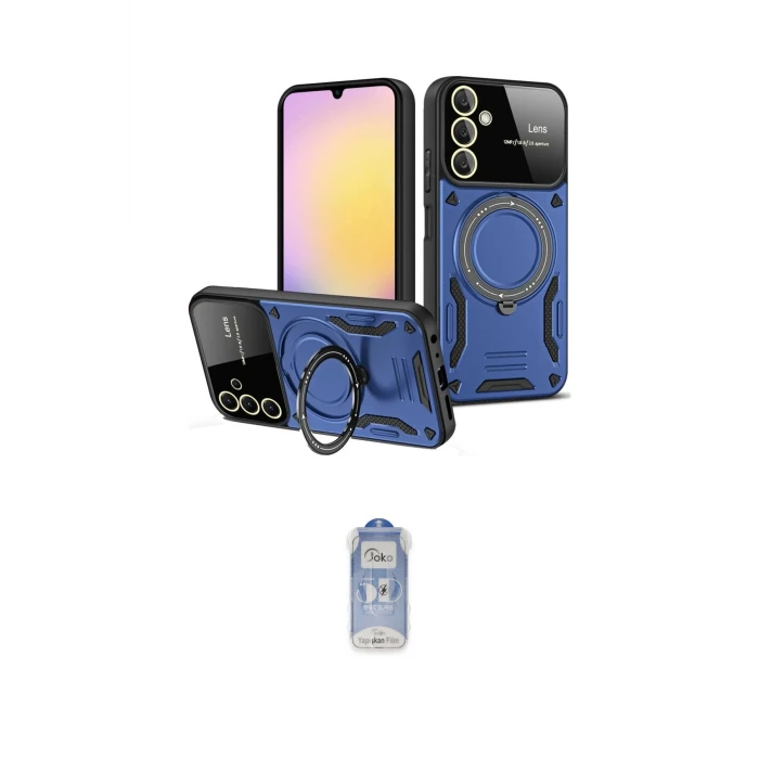 ieg™ Galaxy A54 5G Kılıf Kıvılcım Modern Serisi - Siyah Joko Magic 5D Cam