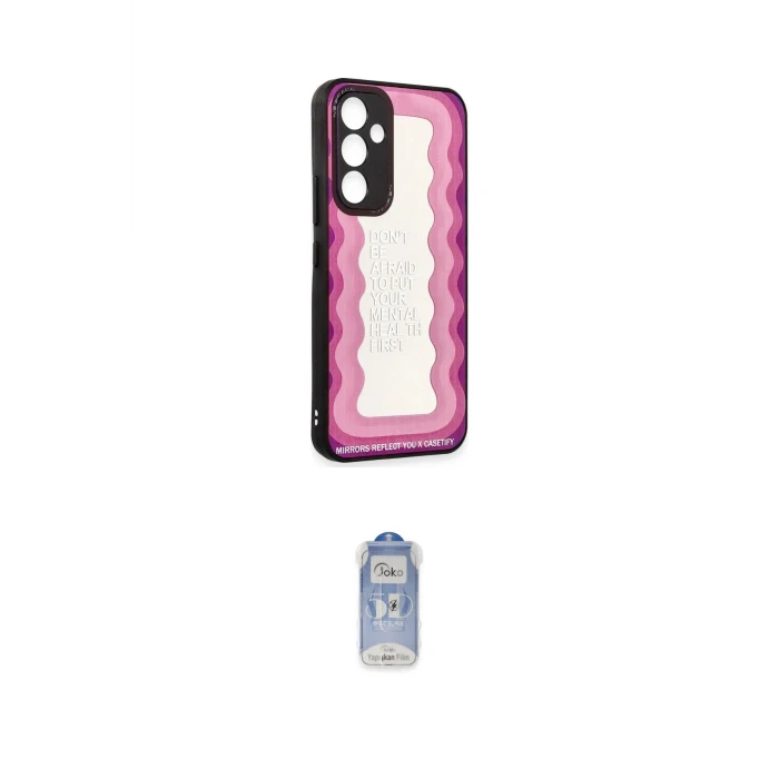 ieg™ Galaxy A54 5G Kılıf Odak Klasik Serisi - Siyah Joko Magic 5D Cam