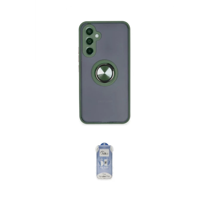 ieg™ Galaxy A54 5G Kılıf Yörünge Çizgi - Siyah Joko Magic 5D Cam