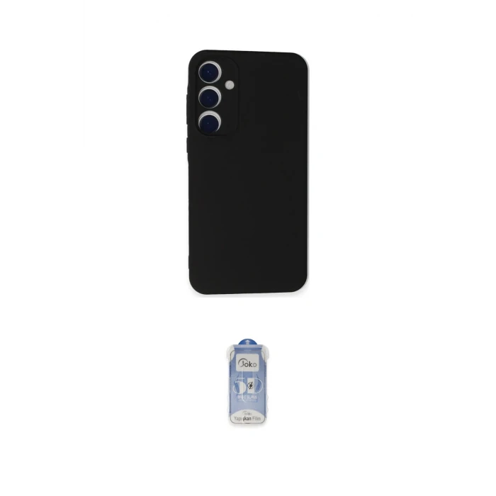 ieg™ Galaxy A55 5G Kılıf Ahenk Serisi - Siyah Joko Magic 5D Cam
