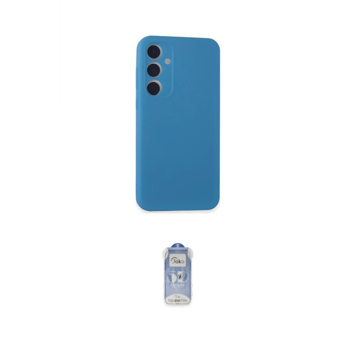 ieg™ Galaxy A55 5G Kılıf Kozmos Yansıma Özel Seri - Siyah Joko Magic 5D Cam