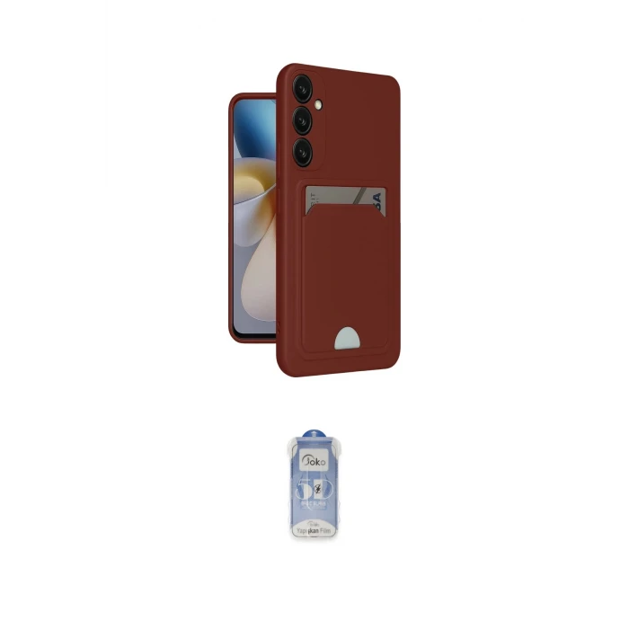 ieg™ Galaxy A55 5G Kılıf Vadi Çizgi Prime - Siyah Joko Magic 5D Cam