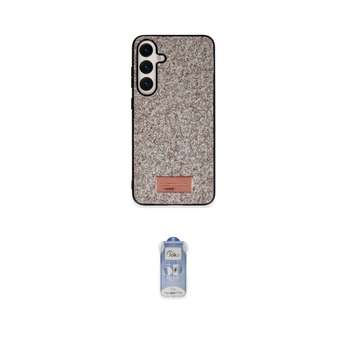 ieg™ Galaxy A55 5G Kılıf Vadi Klasik Serisi - Siyah Joko Magic 5D Cam