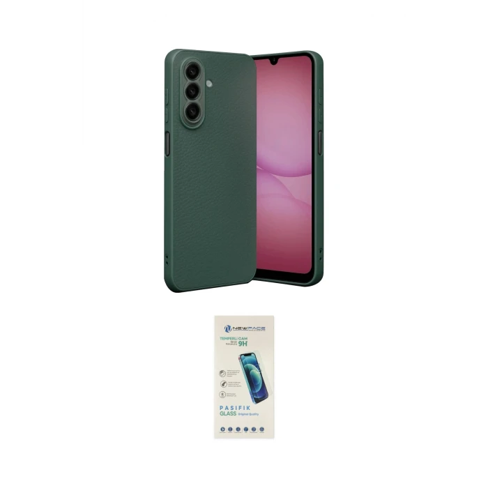 ieg™ Galaxy A57 5G Kılıf Nova Işık - Şeffaf Pasifik Cam Ekran Koruyucu