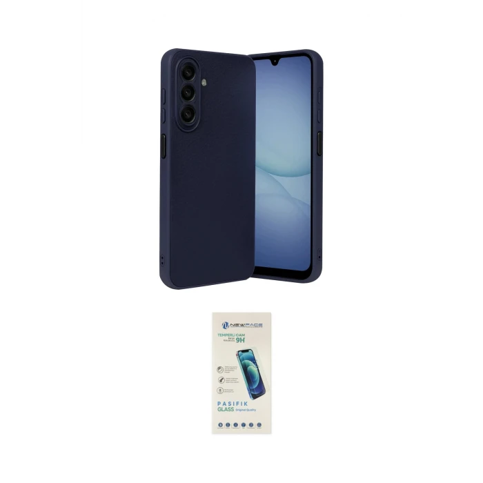 ieg™ Galaxy A57 5G Kılıf Nova Işık - Şeffaf Pasifik Cam Ekran Koruyucu