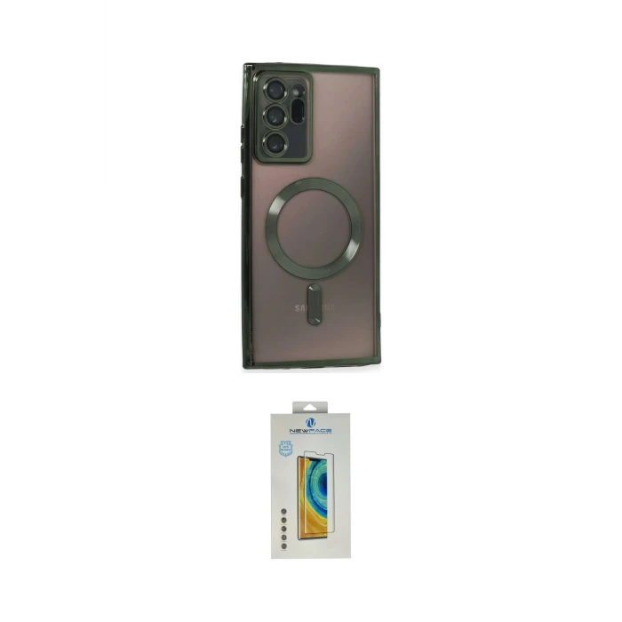 ieg™ Galaxy Note 20 Ultra Kılıf Nova Işık Özel Seri - Şeffaf Polymer Nano Ekran Koruyucu
