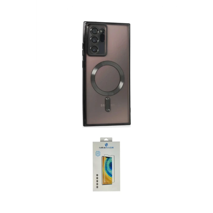 ieg™ Galaxy Note 20 Ultra Kılıf Nova Işık Özel Seri - Şeffaf Polymer Nano Ekran Koruyucu