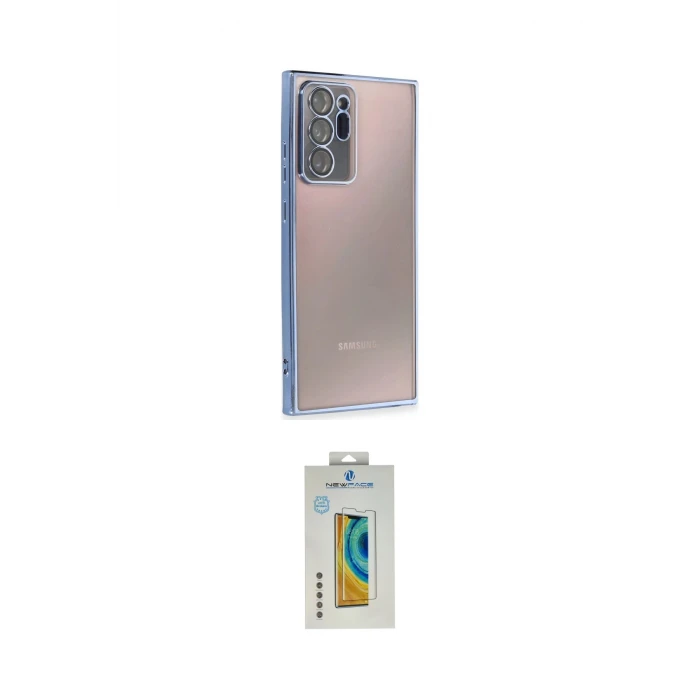ieg™ Galaxy Note 20 Ultra Kılıf Vadi Minimal - Şeffaf Polymer Nano Ekran Koruyucu
