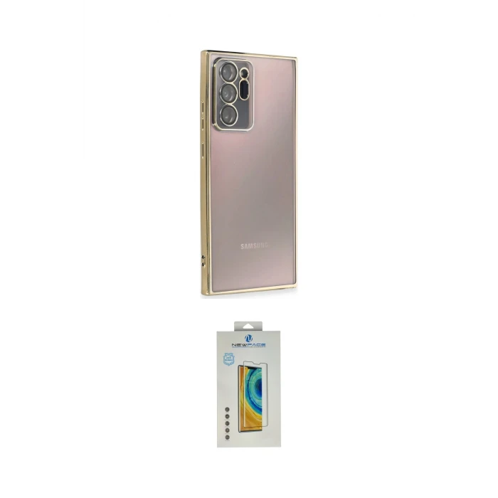 ieg™ Galaxy Note 20 Ultra Kılıf Vadi Minimal - Şeffaf Polymer Nano Ekran Koruyucu