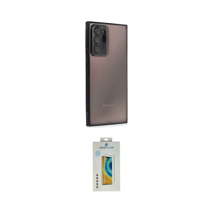 ieg™ Galaxy Note 20 Ultra Kılıf Vadi Minimal - Şeffaf Polymer Nano Ekran Koruyucu