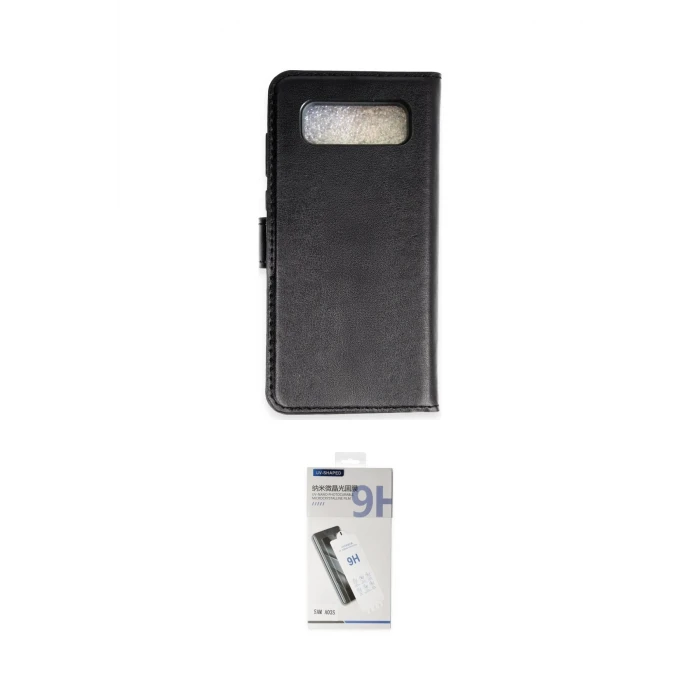 ieg™ Galaxy Note 8 Kılıf Siluet Işık Serisi - Şeffaf Uv Polymer Nano Ekran Koruyucu