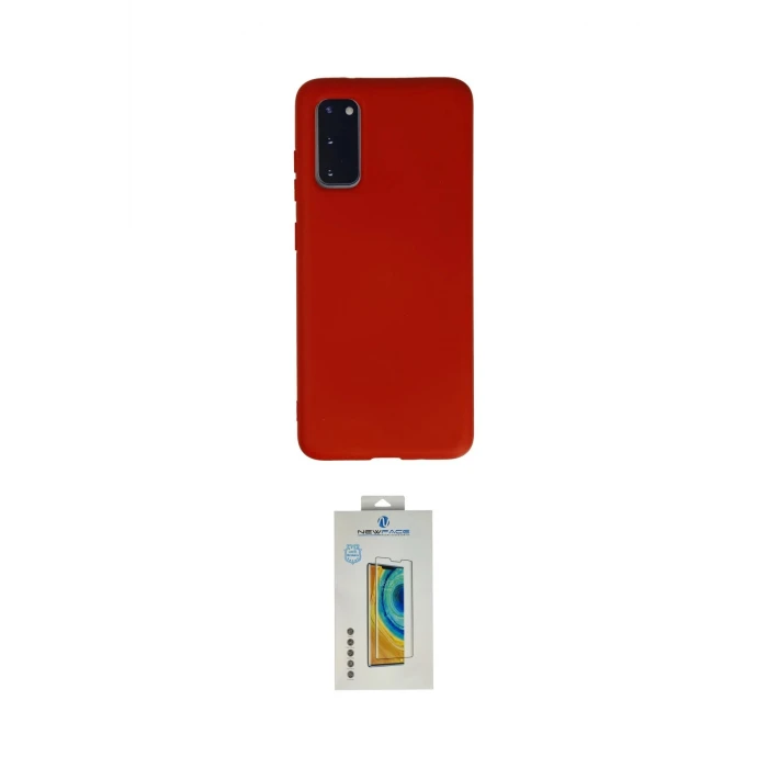 ieg™ Galaxy S20 Kılıf Ahenk Serisi - Şeffaf Polymer Nano Ekran Koruyucu