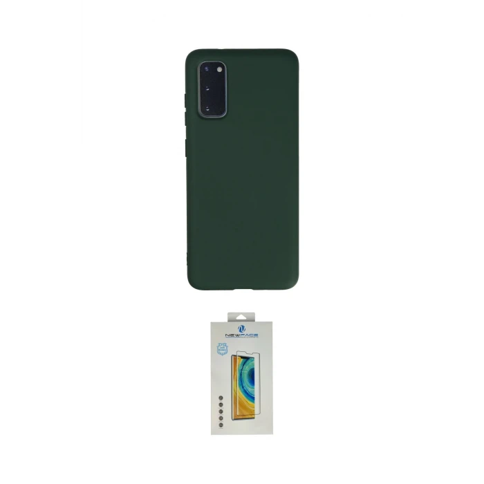 ieg™ Galaxy S20 Kılıf Ahenk Serisi - Şeffaf Polymer Nano Ekran Koruyucu