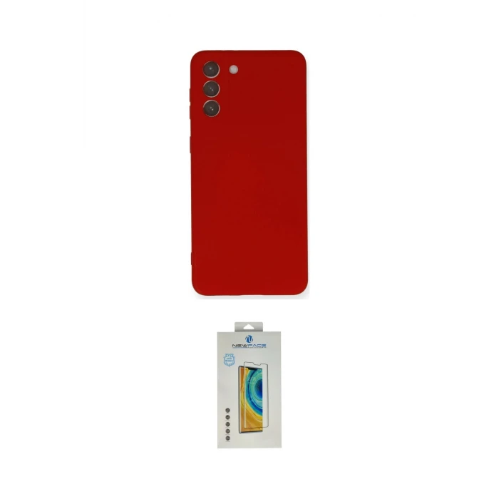 ieg™ Galaxy S21 Plus Kılıf Ahenk Serisi - Şeffaf Polymer Nano Ekran Koruyucu