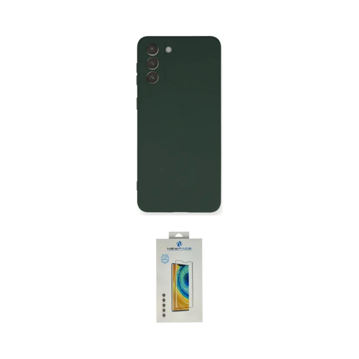 ieg™ Galaxy S21 Plus Kılıf Ahenk Serisi - Şeffaf Polymer Nano Ekran Koruyucu