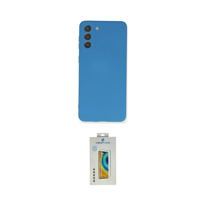ieg™ Galaxy S21 Plus Kılıf Ahenk Serisi - Şeffaf Polymer Nano Ekran Koruyucu