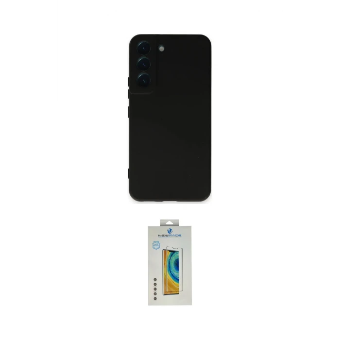 ieg™ Galaxy S22 Kılıf Ahenk Serisi - Şeffaf Polymer Nano Ekran Koruyucu