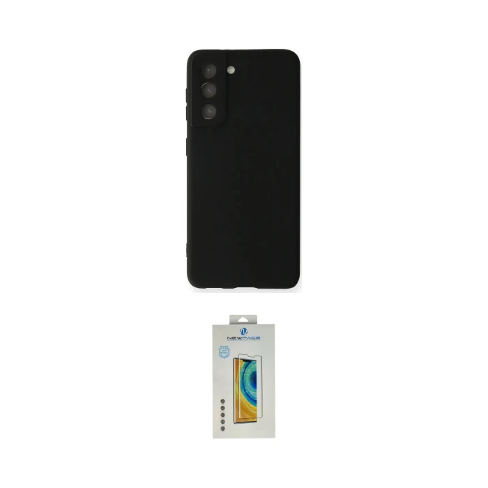 ieg™ Galaxy S22 Plus Kılıf Kozmos Yansıma Özel Seri - Şeffaf Polymer Nano Ekran Koruyucu
