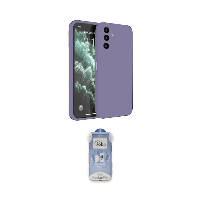 ieg™ Galaxy S23 FE Kılıf Kozmos Yansıma Özel Seri - Siyah Joko Magic 5D Cam