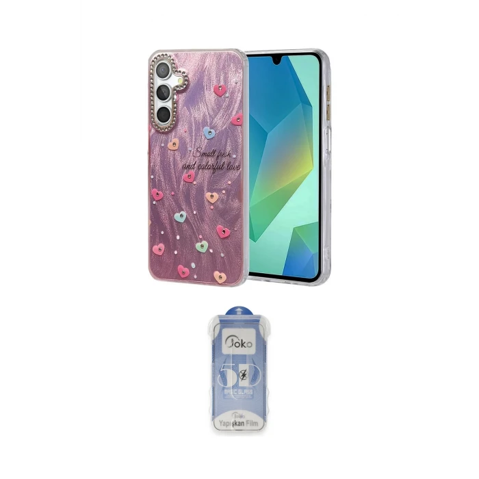 ieg™ Galaxy S23 FE Kılıf Zirve Modern Prime - Siyah Joko Magic 5D Cam