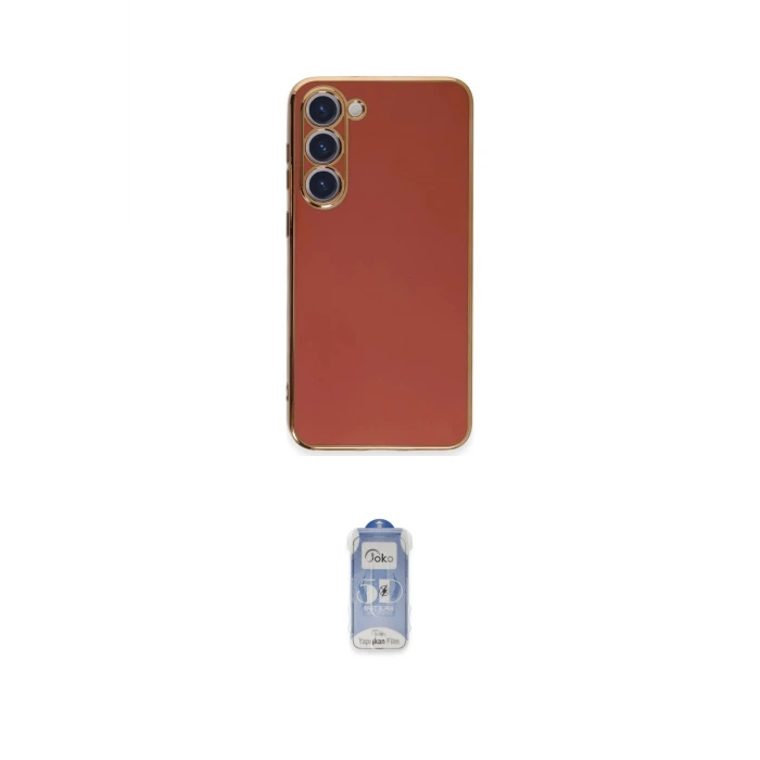 ieg™ Galaxy S23 Kılıf Yankı Serisi - Siyah Joko Magic 5D Cam