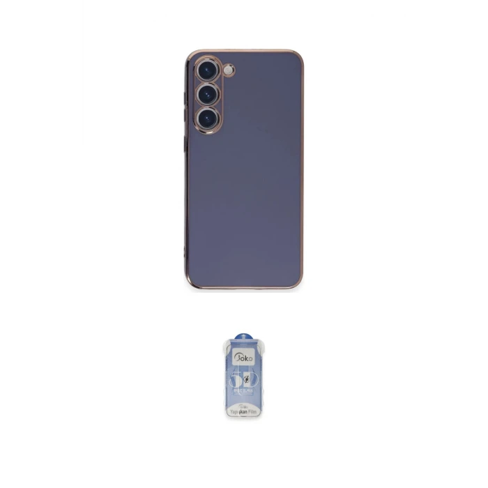 ieg™ Galaxy S23 Kılıf Yankı Serisi - Siyah Joko Magic 5D Cam