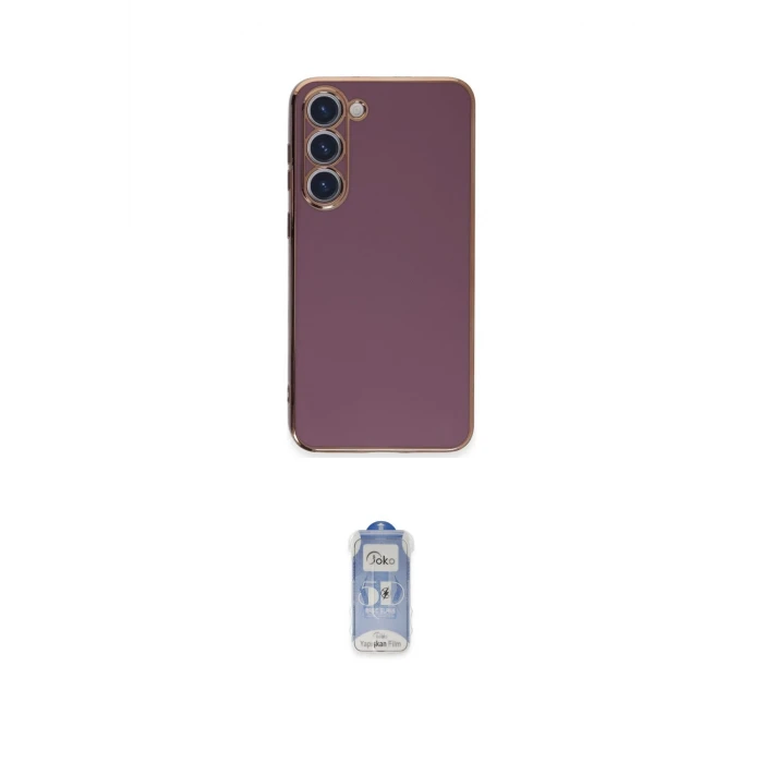 ieg™ Galaxy S23 Kılıf Yankı Serisi - Siyah Joko Magic 5D Cam