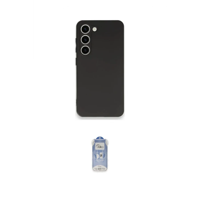 ieg™ Galaxy S23 Plus Kılıf Kozmos Yansıma Özel Seri - Siyah Joko Magic 5D Cam