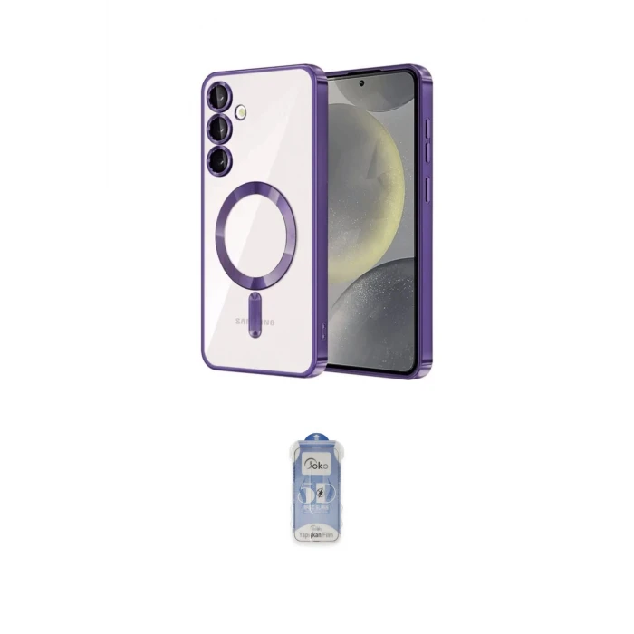 ieg™ Galaxy S23 Plus Kılıf Nova Işık Özel Seri - Siyah Joko Magic 5D Cam