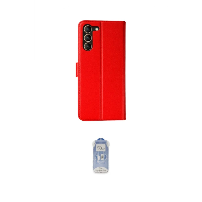 ieg™ Galaxy S23 Plus Kılıf Siluet Işık Serisi - Siyah Joko Magic 5D Cam