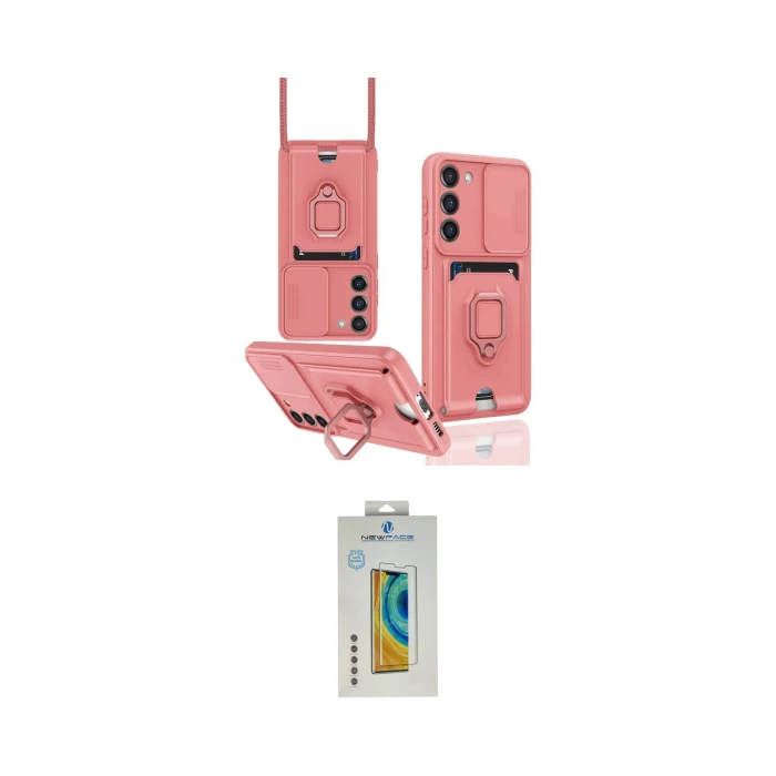 ieg™ Galaxy S23 Plus Kılıf Vadi Form Prime - Şeffaf Polymer Nano Ekran Koruyucu