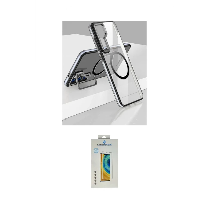 ieg™ Galaxy S24 Kılıf Nova Doku - Siyah Polymer Nano Ekran Koruyucu