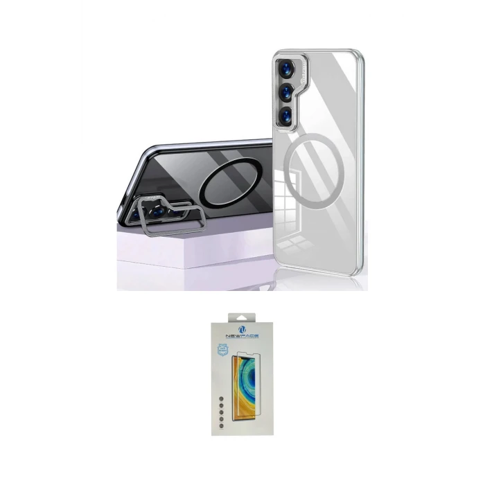 ieg™ Galaxy S24 Kılıf Nova Doku - Siyah Polymer Nano Ekran Koruyucu