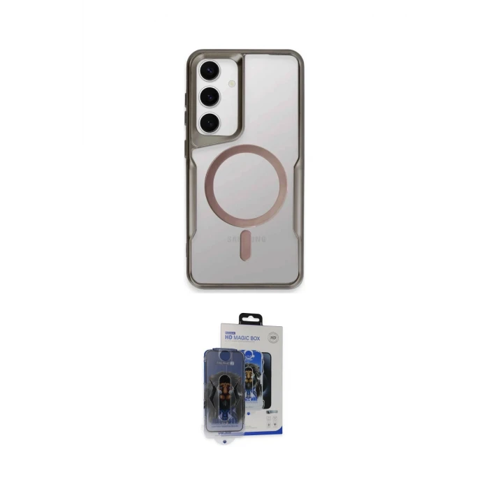 ieg™ Galaxy S24 Kılıf Yadigar Klasik Özel Seri - Siyah Vanessa Magic Cam