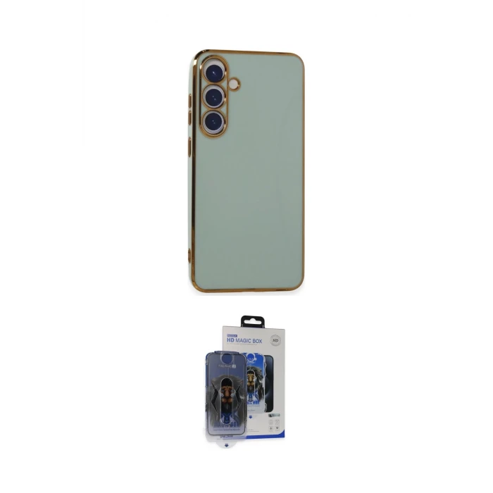 ieg™ Galaxy S24 Kılıf Yankı Serisi - Siyah Vanessa Magic Cam