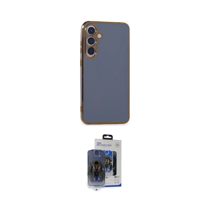 ieg™ Galaxy S24 Kılıf Yankı Serisi - Siyah Vanessa Magic Cam