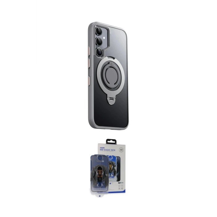 ieg™ Galaxy S24 Kılıf Zirve Çizgi Prime - Siyah Vanessa Magic Cam