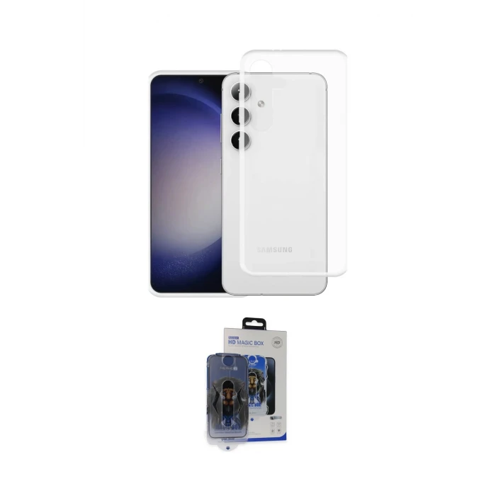 ieg™ Galaxy S24 Kılıf Zirve Doku - Siyah Vanessa Magic Cam