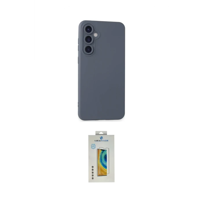 ieg™ Galaxy S24 Plus Kılıf Ahenk Serisi - Siyah Polymer Nano Ekran Koruyucu