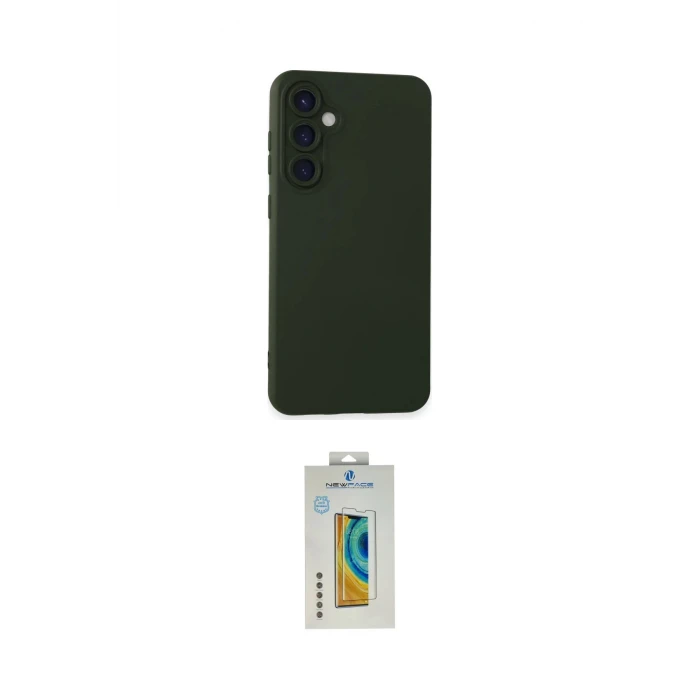 ieg™ Galaxy S24 Plus Kılıf Ahenk Serisi - Siyah Polymer Nano Ekran Koruyucu