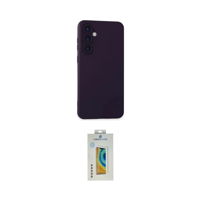 ieg™ Galaxy S24 Plus Kılıf Ahenk Serisi - Siyah Polymer Nano Ekran Koruyucu