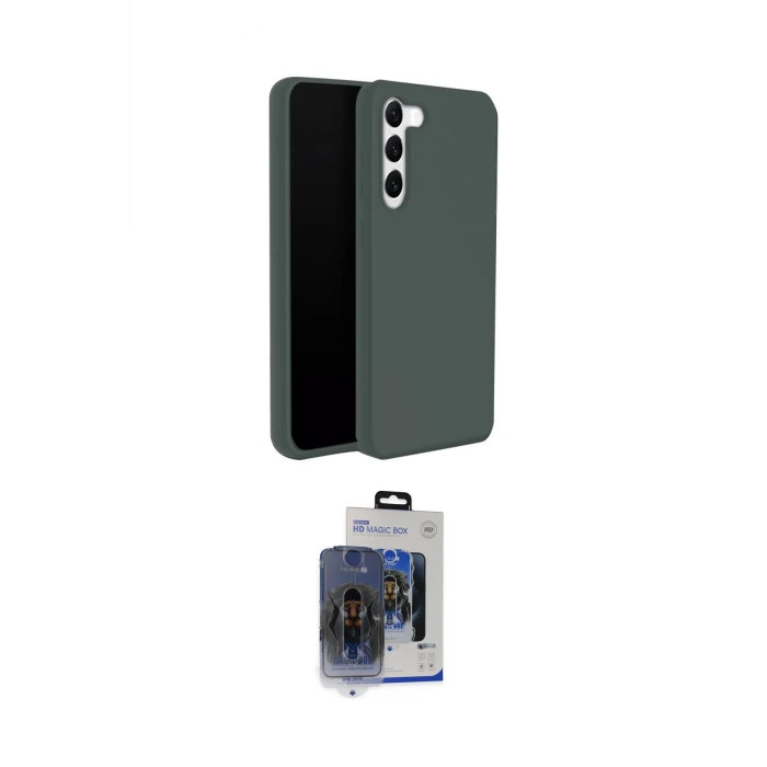 ieg™ Galaxy S24 Plus Kılıf Kozmos Yansıma Özel Seri - Siyah Vanessa Magic Cam