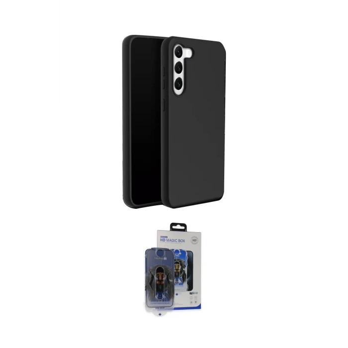 ieg™ Galaxy S24 Plus Kılıf Kozmos Yansıma Özel Seri - Siyah Vanessa Magic Cam