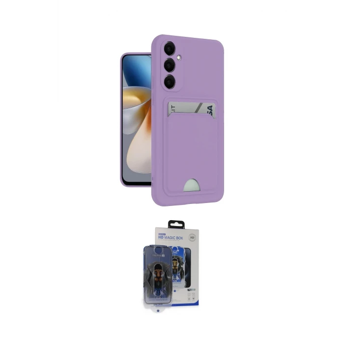 ieg™ Galaxy S24 Plus Kılıf Vadi Çizgi Prime - Siyah Vanessa Magic Cam