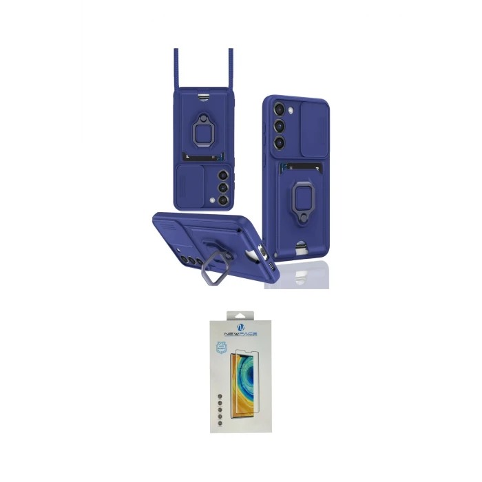 ieg™ Galaxy S24 Plus Kılıf Vadi Form Prime - Siyah Polymer Nano Ekran Koruyucu