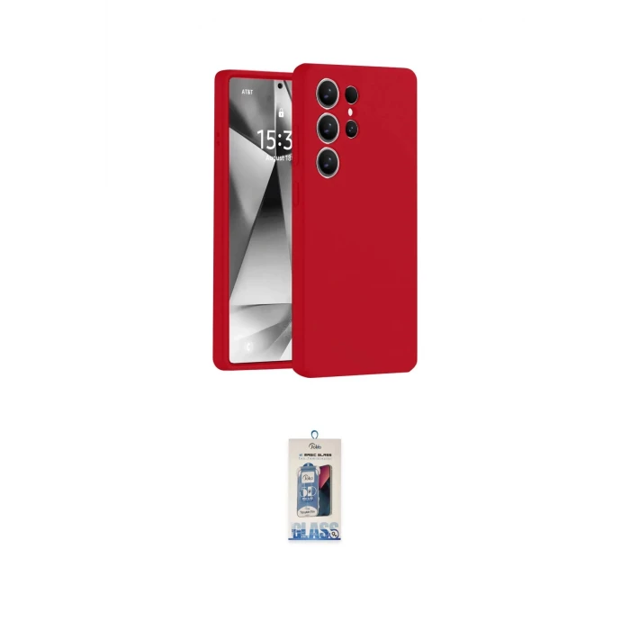 ieg™ Galaxy S25 Ultra Kılıf Ahenk Serisi - Siyah Joko Magic 5D Cam