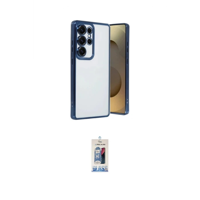 ieg™ Galaxy S25 Ultra Kılıf Vadi Minimal - Siyah Joko Magic 5D Cam