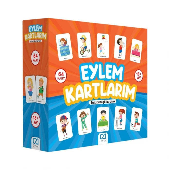 ieg™ Games Eylem Kartlarım 64 Parça 5174