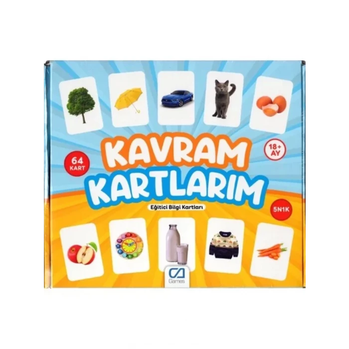 ieg™ Games Kavram Kartlarım 64 Kart 5175
