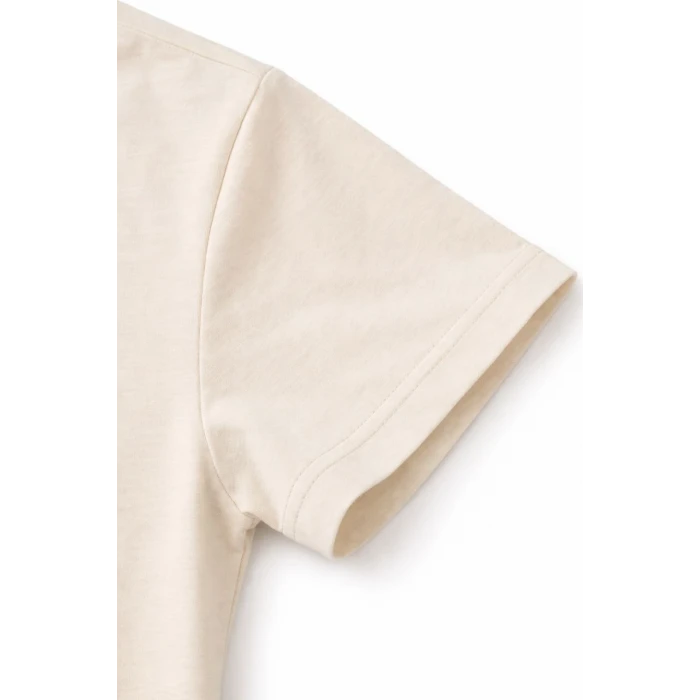 ieg™ Genç Erkek Çocuk V Yaka Tişört Model - Taş